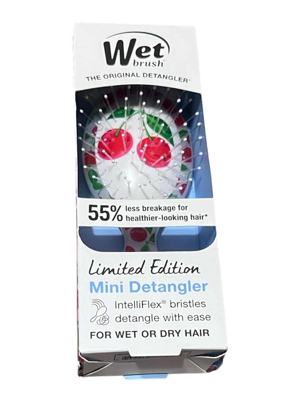 Wet Brush Limited Edition Cherry Mini Detangler – New in Package